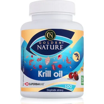 Přírodní produkt Golden Nature Superba2 antarktický krilový olej s astaxanthinem