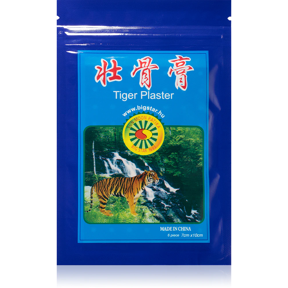 Meridian Tiger Oriental Herbs – náplasti proti bolesti 30 ks 7x10 cm Náplasti proti bolesti