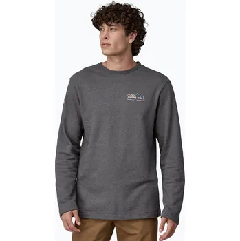 Pánská mikina Pánská mikina Patagonia Lightweight Unity Fitz Wildrise Crew ink black