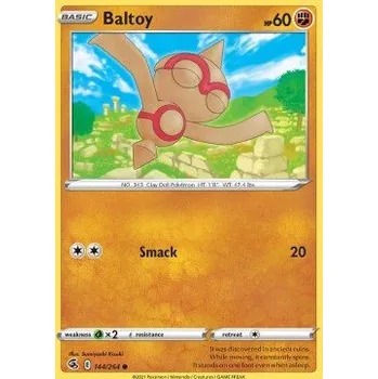 Společenská hra Pokémon FST 144/264 Baltoy - Fusion Strike Stav: Near Mint, Verze: NORMAL