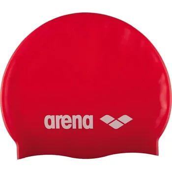 Plavecká čepice Arena Plavecká čepice Classic Silicone červená