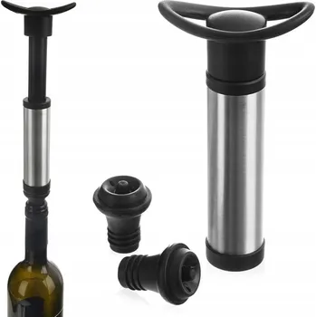 Vakuová pumpička se zátkou na víno 3 ks