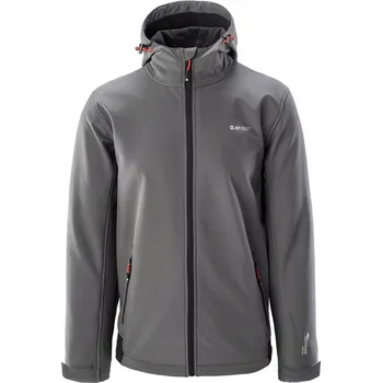 Pánská softshellová bunda Hi-Tec pánská softshellová bunda s kapucí Noxon, velikost M