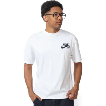Pánské tričko Tričko Nike SB Logo White - M