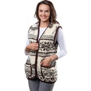 Dámská vesta GEPARD vlněná vesta sob Velikost: 2XL