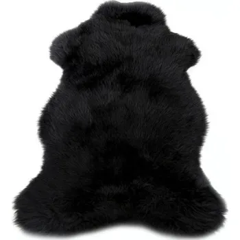 Koberec GEPARD ovčí kožešina černá