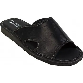 Pánské pantofle GEPARD kožené pantofle m312 černá Velikost: 42