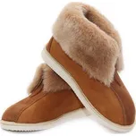 GEPARD kožešinové bačkory b5 alaska cognac Velikost: 36