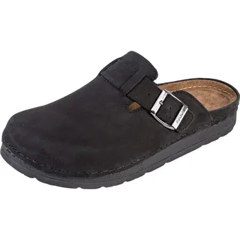 Dámská zdravotní obuv BUXA zdravotní pantofle BZ420 černá nubuk Velikost: 41