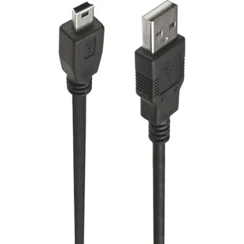 Kabel do PC PremiumCord Kabel USB 2.0, A-B mini, 5pinů, 0,5m