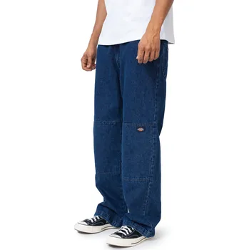 Pánské džíny Kalhoty Dickies Double Knee Denim Indigo Blue - 36/32