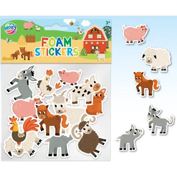 Hračka Grafix Pěnové samolepky Farma