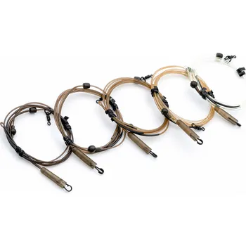 Korda Koncová Montáž Dark Matter Leader Heli 40 lb 1 m Barva: Silt