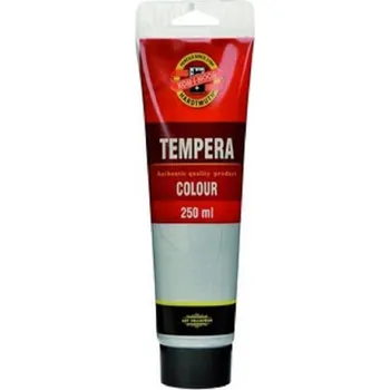 Vodová barva Koh-i-noor 162821/1800 - temperová barva 250 ml, stříbrná