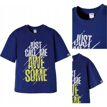 Chlapecké tričko CHLAPECKÉ TRIČKO WF BAVLNA BONITO MODRÉ 158