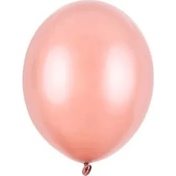 PartyDeco Balónek metalický růžové zlato 12cm 1 ks