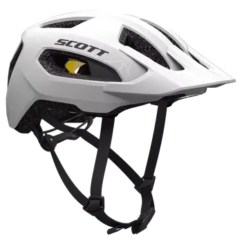 Cyklistická přilba Přilba Scott Supra Plus, barva white matt, velikost M/L (pro obvod hlavy 56 - 61 cm)
