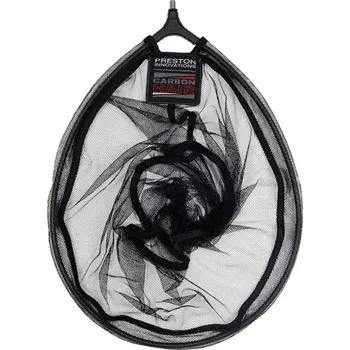 Podběrák PRESTON - Podběráková hlava Carbon Hair Mesh Landing Net 16" 40 cm