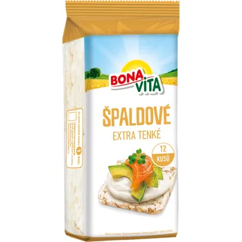 Rýžový chlebíček Bonavita Chlebíčky extra tenké 105 g špaldové