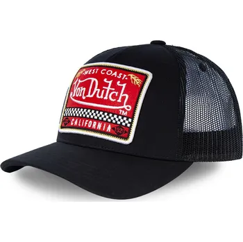 Kšiltovka Kšiltovka Von Dutch West Coast Black Red