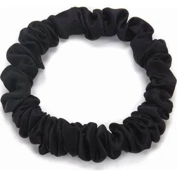 Jedna černá froté gumička do vlasů