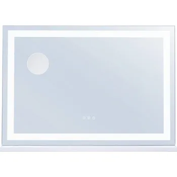 Zrcadlo Zrcadlo na líčení 797x547 mm s 3 dotykovými panely a nastavitelným jasem