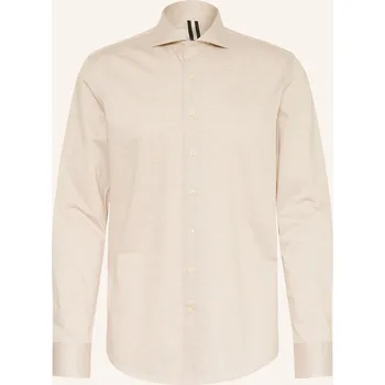 Pánská košile Profuomo Pánská Košile Regular Fit, béžová, 44