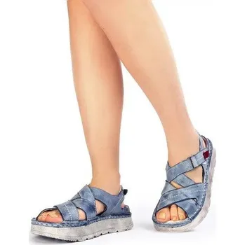 Dámské sandále LESTA Sandály 2603-2-1 Jeans Velikost: 41