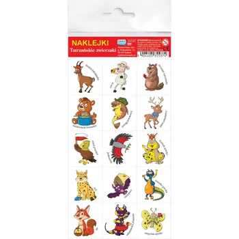 samolepka Klasické Samolepky Jako 15 ks