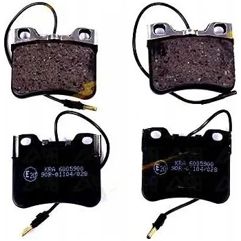 Brzdová destička Kraft Automotive 6005900 Sada brzdových destiček, kotoučové brzdy