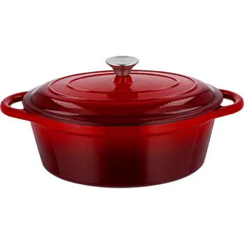 pekáč SILVERCREST® Litinový pekáč, 29 cm / 4,7 l (červená)