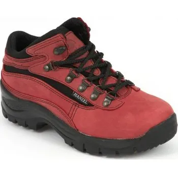 Pánská treková obuv HANZEL turistická obuv trail g04 červená Velikost: 46