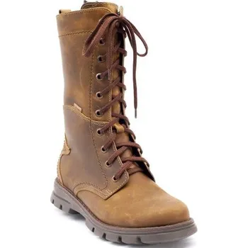 Dámské kozačky LESTA kožené kozačky 8010-4096 camel Velikost: 38