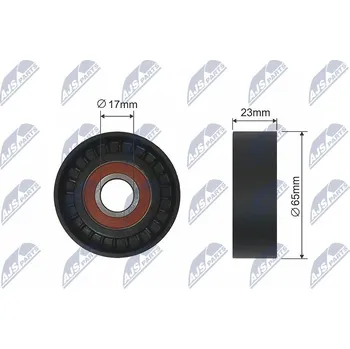 Napínací kladka, klínový řemen, RNK-FR-039