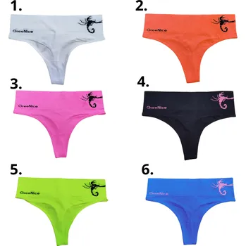 Kalhotky Dámské bezešvé kalhotky/tanga Greenice 6816