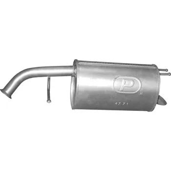 Tlumič výfuku Zadní tlumič výfuku, 47.71