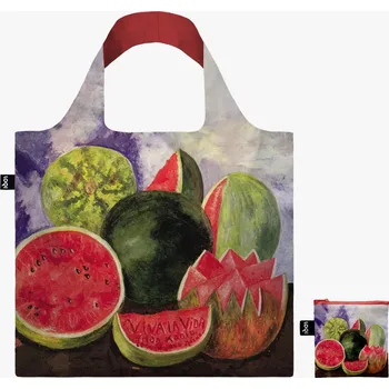 Skládací nákupní taška LOQI FRIDA KAHLO Viva la Vida, Watermelons