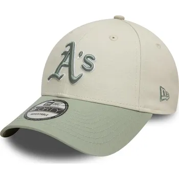 Kšiltovka Kšiltovka New Era Oakland Athletics World Series Patch 9Forty Ivory Green