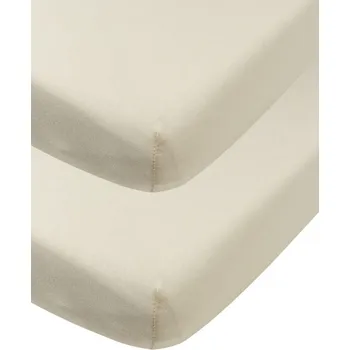 Povlečení Meyco Žerzejové prostěradlo 60x120 - Soft sand