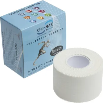 Tejpovací páska Kine-MAX Sport Tape - Neelastická tejpovací páska Full Coat 3,8cm x 10m Profesionální neelastická tejpovací páska s plným lepidlem pro pevnou fixaci