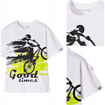 Chlapecké tričko CHLAPECKÉ TRIČKO WF BAVLNA BONITO bílé 164