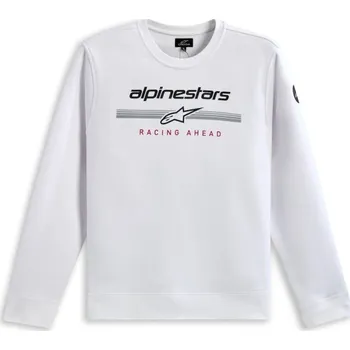 Pánská mikina Mikina BETTERN CREW, ALPINESTARS (bílá) (Velikost: M)