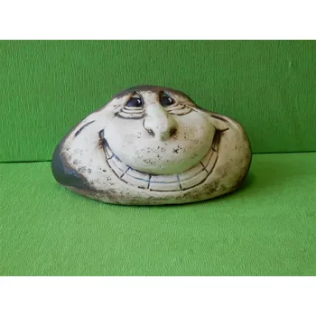 Zahradní dekorace Keramický kámen Smíšek