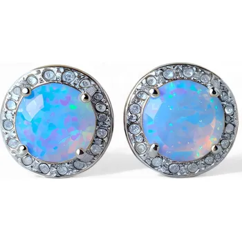 Náušnice Opalizující náušnice stříbro 925 opál