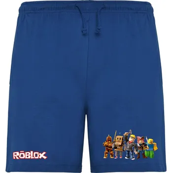 Chlapecká mikina Bavlněné kraťasy Roblox Barva: Modrá, Velikost: 98/104 - 3/4roky