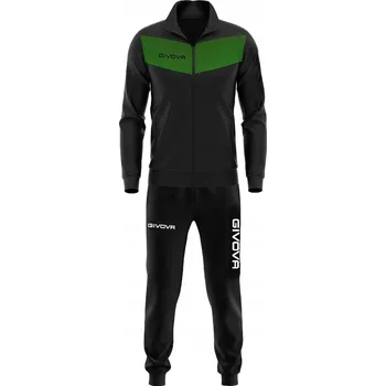 Pánská mikina Pánská sportovní teplákovka GIVOVA , fotbalový set, mikina a kalhoty Triacetato