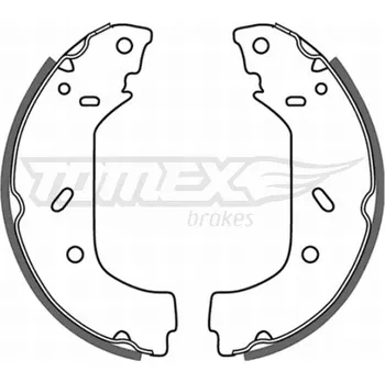 Brzdová čelist Sada brzdových čelistí, TX 20-98