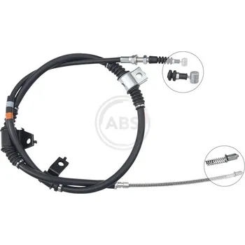 Lanko parkovací brzdy Tazne lanko, parkovaci brzda, K17560