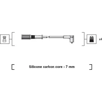 Zapalovací kabel Sada kabelů pro zapalování, 941318111204