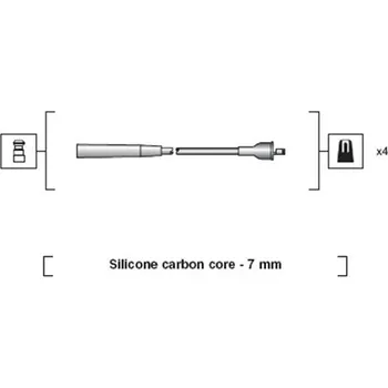 Zapalovací kabel Sada kabelů pro zapalování, 941318111227